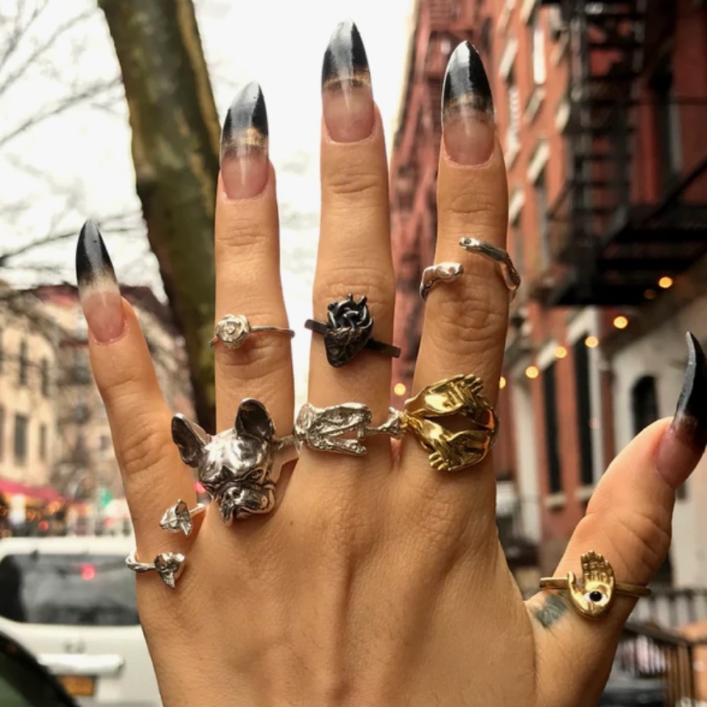 Vermeat Yogi Ring Silver